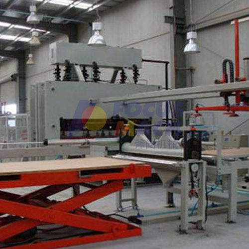 SHORT CYCLE LAMINATION HOT PRESS MACHINE