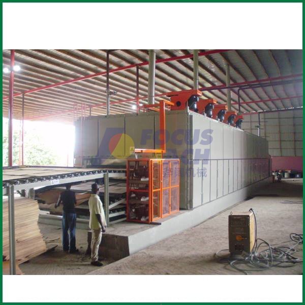 Roller conveyor dryer machine