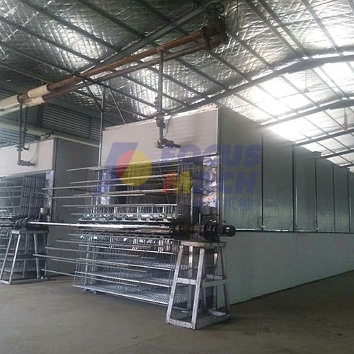 Core veneer hot wind drying machine