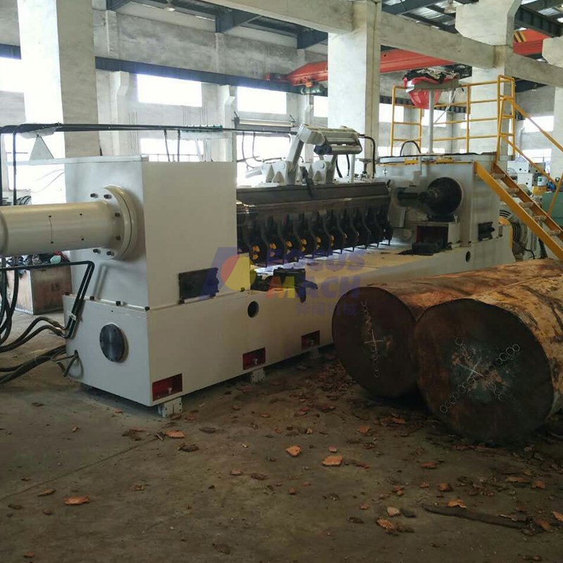 Horizontal Type Hydraulic Chuck Rotary Peeling Lathe